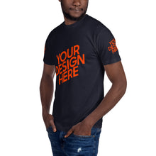 Lade das Bild in den Galerie-Viewer, Crew-Ausschnitt Kurzärmeliges weiches T-Shirt Herren/Männer selbst gestalten und bedrucken