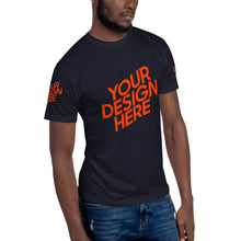 Lade das Bild in den Galerie-Viewer, Crew-Ausschnitt Kurzärmeliges weiches T-Shirt Herren/Männer selbst gestalten und bedrucken