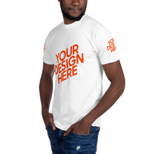 Lade das Bild in den Galerie-Viewer, Crew-Ausschnitt Kurzärmeliges weiches T-Shirt Herren/Männer selbst gestalten und bedrucken