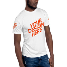 Lade das Bild in den Galerie-Viewer, Crew-Ausschnitt Kurzärmeliges weiches T-Shirt Herren/Männer selbst gestalten und bedrucken