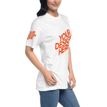 Lade das Bild in den Galerie-Viewer, Kurzärmeliges bequeme T-Shirt Damen/Frauen GTS907654 selbst gestalten und bedrucken