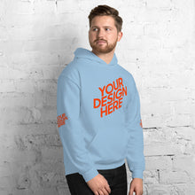 Lade das Bild in den Galerie-Viewer, Kapuzenpullover mit Hut Herren/Männer selbst gestalten und bedrucken