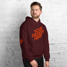 Lade das Bild in den Galerie-Viewer, Kapuzenpullover mit Hut Herren/Männer selbst gestalten und bedrucken