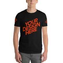 Lade das Bild in den Galerie-Viewer, Bequeme Kurzärmeliges T-shirt Herren/Männer selbst gestalten und bedrucken