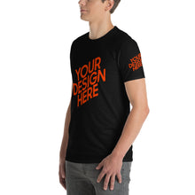 Lade das Bild in den Galerie-Viewer, Bequeme Kurzärmeliges T-shirt Herren/Männer selbst gestalten und bedrucken