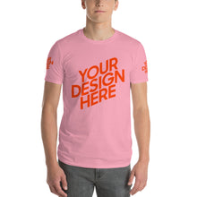 Lade das Bild in den Galerie-Viewer, Bequeme Kurzärmeliges T-shirt Herren/Männer selbst gestalten und bedrucken