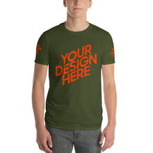 Lade das Bild in den Galerie-Viewer, Bequeme Kurzärmeliges T-shirt Herren/Männer selbst gestalten und bedrucken