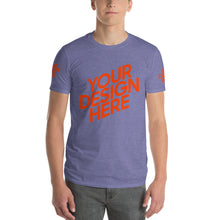 Lade das Bild in den Galerie-Viewer, Bequeme Kurzärmeliges T-shirt Herren/Männer selbst gestalten und bedrucken