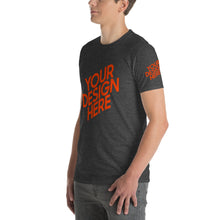 Lade das Bild in den Galerie-Viewer, Bequeme Kurzärmeliges T-shirt Herren/Männer selbst gestalten und bedrucken