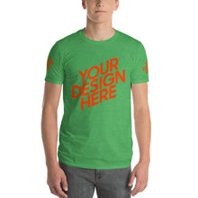 Lade das Bild in den Galerie-Viewer, Bequeme Kurzärmeliges T-shirt Herren/Männer selbst gestalten und bedrucken