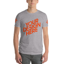 Lade das Bild in den Galerie-Viewer, Bequeme Kurzärmeliges T-shirt Herren/Männer selbst gestalten und bedrucken