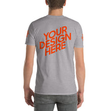 Lade das Bild in den Galerie-Viewer, Bequeme Kurzärmeliges T-shirt Herren/Männer selbst gestalten und bedrucken