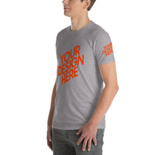 Lade das Bild in den Galerie-Viewer, Bequeme Kurzärmeliges T-shirt Herren/Männer selbst gestalten und bedrucken