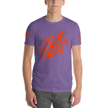 Lade das Bild in den Galerie-Viewer, Bequeme Kurzärmeliges T-shirt Herren/Männer selbst gestalten und bedrucken