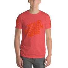 Lade das Bild in den Galerie-Viewer, Bequeme Kurzärmeliges T-shirt Herren/Männer selbst gestalten und bedrucken