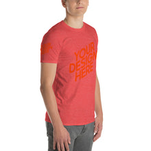 Lade das Bild in den Galerie-Viewer, Bequeme Kurzärmeliges T-shirt Herren/Männer selbst gestalten und bedrucken