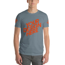 Lade das Bild in den Galerie-Viewer, Bequeme Kurzärmeliges T-shirt Herren/Männer selbst gestalten und bedrucken