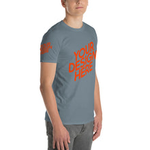 Lade das Bild in den Galerie-Viewer, Bequeme Kurzärmeliges T-shirt Herren/Männer selbst gestalten und bedrucken
