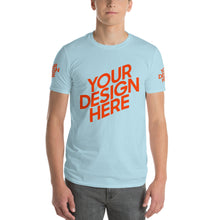 Lade das Bild in den Galerie-Viewer, Bequeme Kurzärmeliges T-shirt Herren/Männer selbst gestalten und bedrucken