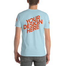 Lade das Bild in den Galerie-Viewer, Bequeme Kurzärmeliges T-shirt Herren/Männer selbst gestalten und bedrucken