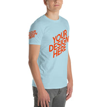 Lade das Bild in den Galerie-Viewer, Bequeme Kurzärmeliges T-shirt Herren/Männer selbst gestalten und bedrucken