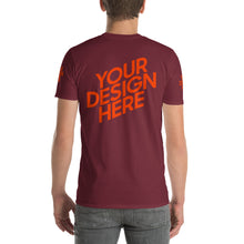Lade das Bild in den Galerie-Viewer, Bequeme Kurzärmeliges T-shirt Herren/Männer selbst gestalten und bedrucken