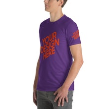Lade das Bild in den Galerie-Viewer, Bequeme Kurzärmeliges T-shirt Herren/Männer selbst gestalten und bedrucken