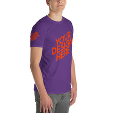 Lade das Bild in den Galerie-Viewer, Bequeme Kurzärmeliges T-shirt Herren/Männer selbst gestalten und bedrucken