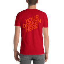 Lade das Bild in den Galerie-Viewer, Bequeme Kurzärmeliges T-shirt Herren/Männer selbst gestalten und bedrucken
