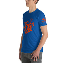 Lade das Bild in den Galerie-Viewer, Bequeme Kurzärmeliges T-shirt Herren/Männer selbst gestalten und bedrucken