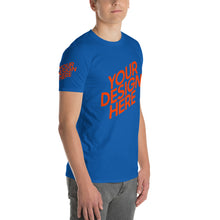 Lade das Bild in den Galerie-Viewer, Bequeme Kurzärmeliges T-shirt Herren/Männer selbst gestalten und bedrucken