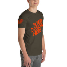 Lade das Bild in den Galerie-Viewer, Bequeme Kurzärmeliges T-shirt Herren/Männer selbst gestalten und bedrucken