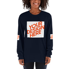 Lade das Bild in den Galerie-Viewer, Langärmliges T-Shirt Damen/Frauen GTS768034 selbst gestalten und bedrucken