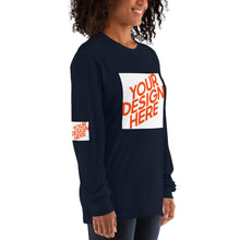 Lade das Bild in den Galerie-Viewer, Langärmliges T-Shirt Damen/Frauen GTS768034 selbst gestalten und bedrucken