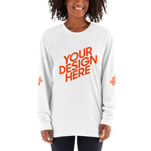 Lade das Bild in den Galerie-Viewer, Langärmliges T-Shirt Damen/Frauen GTS768034 selbst gestalten und bedrucken