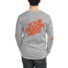 Lade das Bild in den Galerie-Viewer, Langarm-T-Shirt deine Stil Herren/Männer selbst gestalten und bedrucken