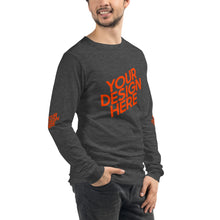 Lade das Bild in den Galerie-Viewer, Langarm-T-Shirt deine Stil Herren/Männer selbst gestalten und bedrucken