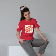Lade das Bild in den Galerie-Viewer, T-Shirt aus Bio-Baumwolle GTS70982 Damen/Frauen selbst gestalten und bedrucken