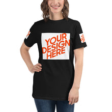 Lade das Bild in den Galerie-Viewer, Bio-T-Shirt Damen/Frauen selbst gestalten und bedrucken