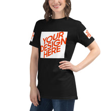 Lade das Bild in den Galerie-Viewer, Bio-T-Shirt Damen/Frauen selbst gestalten und bedrucken