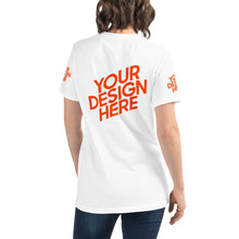 Lade das Bild in den Galerie-Viewer, Bio-T-Shirt Damen/Frauen selbst gestalten und bedrucken