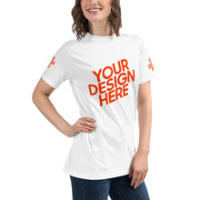 Lade das Bild in den Galerie-Viewer, Bio-T-Shirt Damen/Frauen selbst gestalten und bedrucken