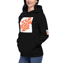 Lade das Bild in den Galerie-Viewer, Die Kapuzenpullover Damen/Frauen selbst gestalten und bedrucken
