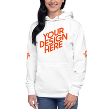 Lade das Bild in den Galerie-Viewer, Die Kapuzenpullover Damen/Frauen selbst gestalten und bedrucken