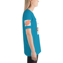 Lade das Bild in den Galerie-Viewer, Cool Kurzärmeliges T-Shirt Damen/Frauen selbst gestalten und bedrucken