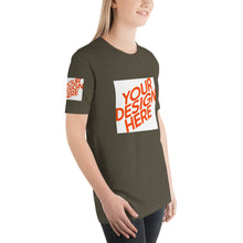 Lade das Bild in den Galerie-Viewer, Cool Kurzärmeliges T-Shirt Damen/Frauen selbst gestalten und bedrucken