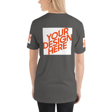 Lade das Bild in den Galerie-Viewer, Cool Kurzärmeliges T-Shirt Damen/Frauen selbst gestalten und bedrucken