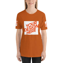 Lade das Bild in den Galerie-Viewer, Cool Kurzärmeliges T-Shirt Damen/Frauen selbst gestalten und bedrucken