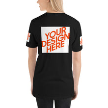 Lade das Bild in den Galerie-Viewer, Cool Kurzärmeliges T-Shirt Damen/Frauen selbst gestalten und bedrucken