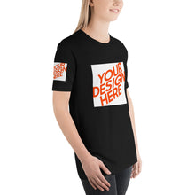 Lade das Bild in den Galerie-Viewer, Cool Kurzärmeliges T-Shirt Damen/Frauen selbst gestalten und bedrucken